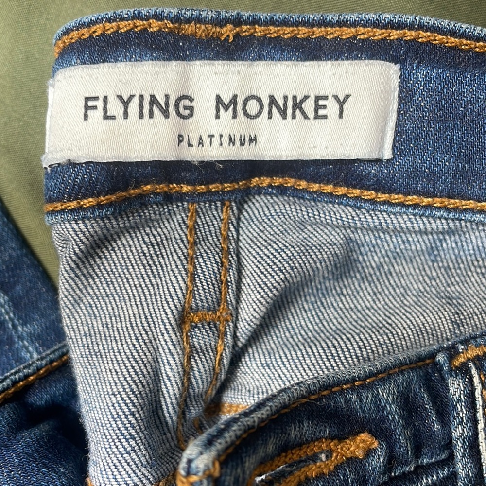 Flying monkey skinny jeans size 26